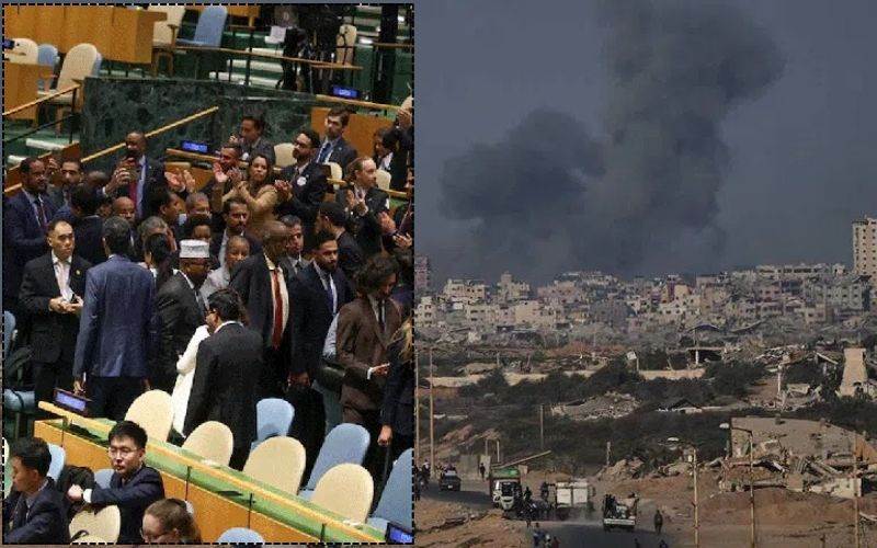 غزہ میں اسرائیلی حملوں میں 32 افراد ہلاک : نیتن یاہو نے جنگ بندی  کو  کیا مسترد